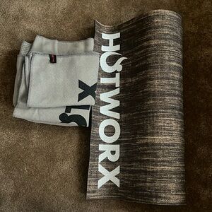 hotworx hot yoga mat and towel
